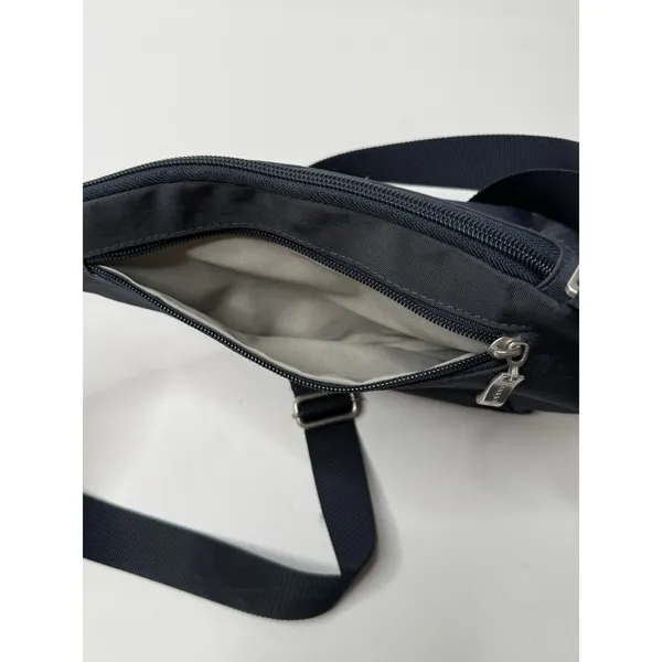 Baggallini Mini Sling Crossbody Shoulder Bag Navy Blue Everyday‎ Run Walk Active - Image 4