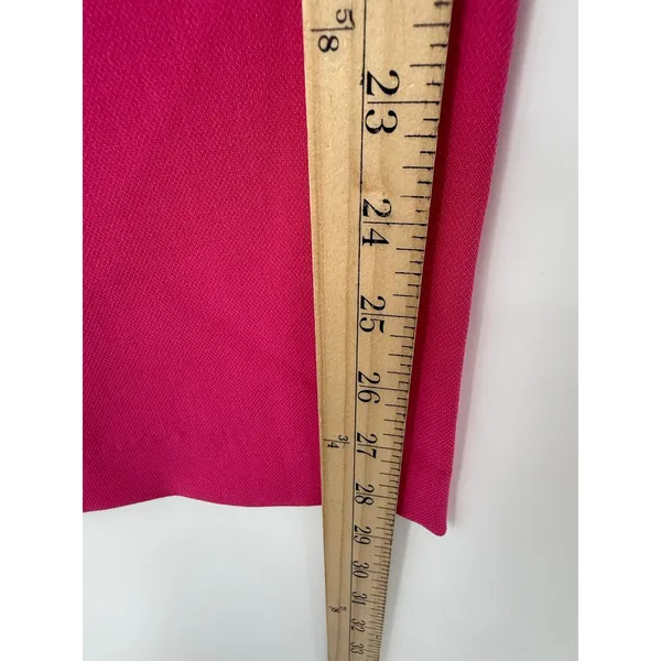 Old Navy Extra High-Rise Pleated Wide-Leg Trousers Pink Career Pants S - Image 9
