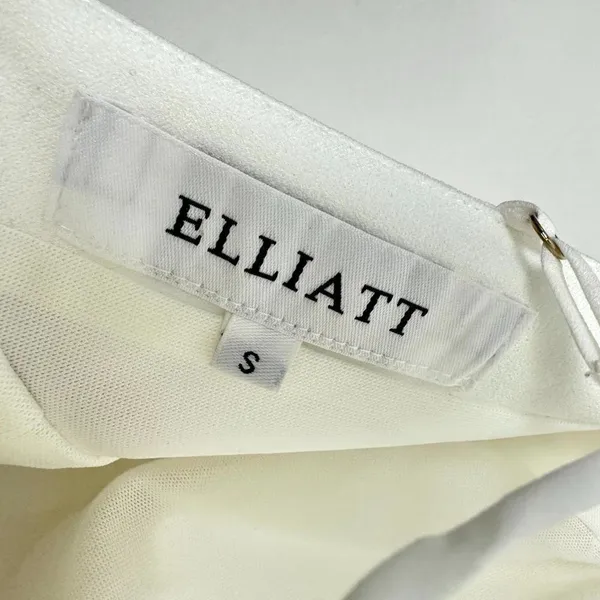ELLIATT Collins Mermaid Gown in Ivory Size Small - Image 6