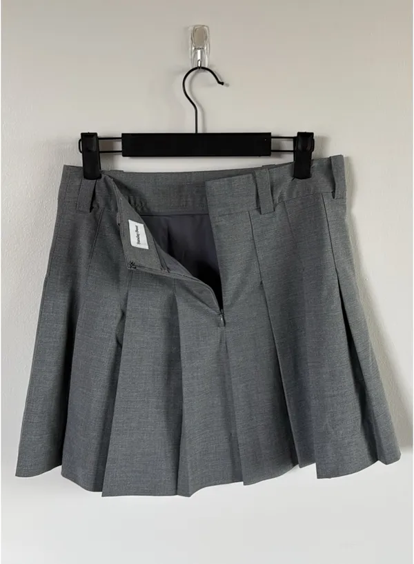 Aritzia Pleated Sunday Best Skirt - Image 2