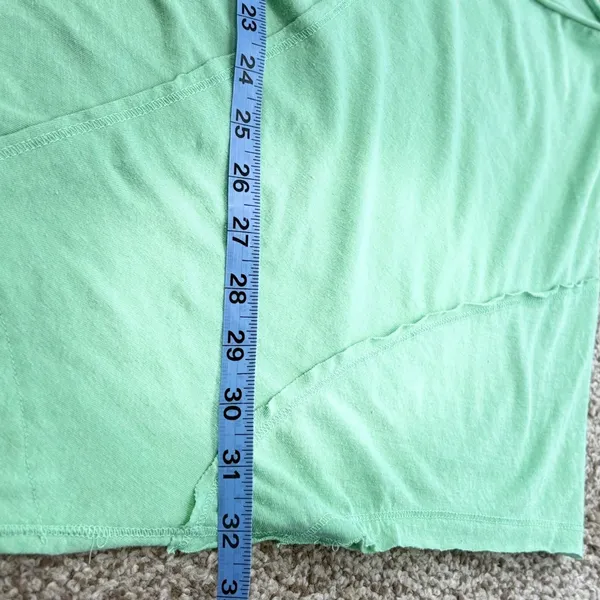 Free People Movement Keep It Casual Tunic‎ Women M Green Oversized Pockets Top - Image 13