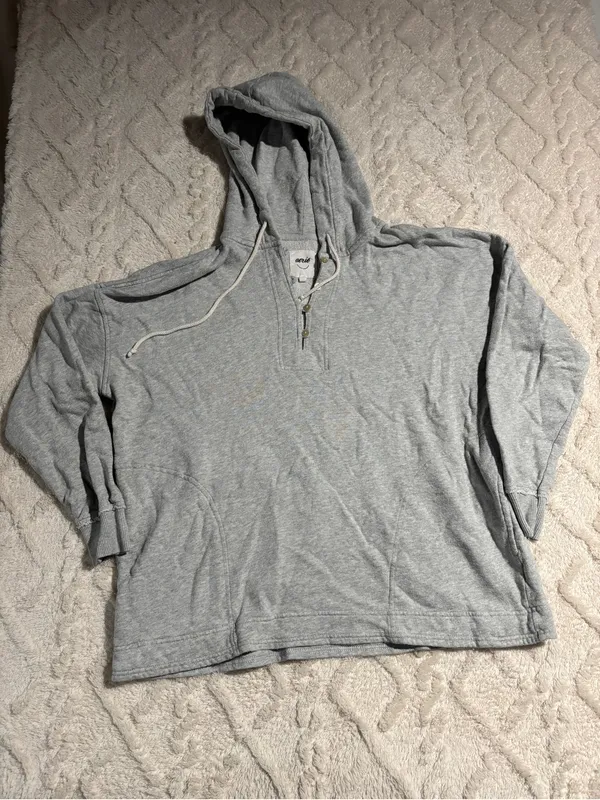 Aerie grey small hoodie - Image 3