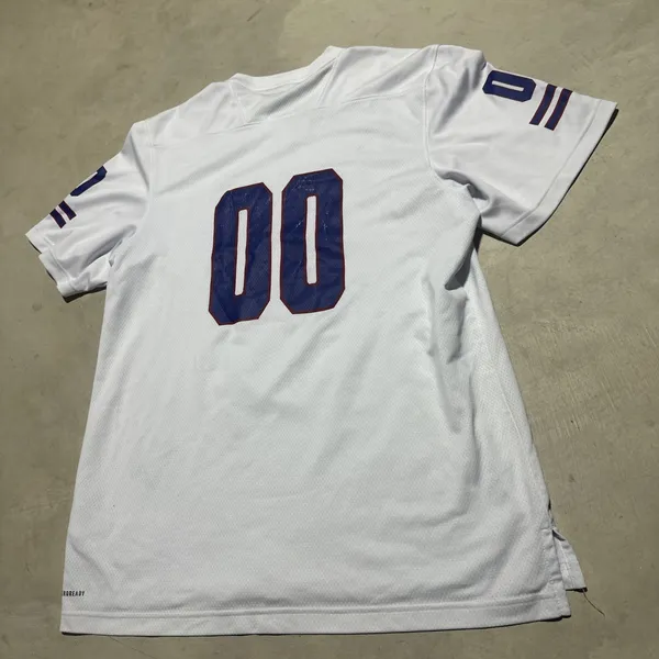 Adidas Kansas Jayhawks Football Jersey #00 Men's XL White Officially Licensed - Image 8