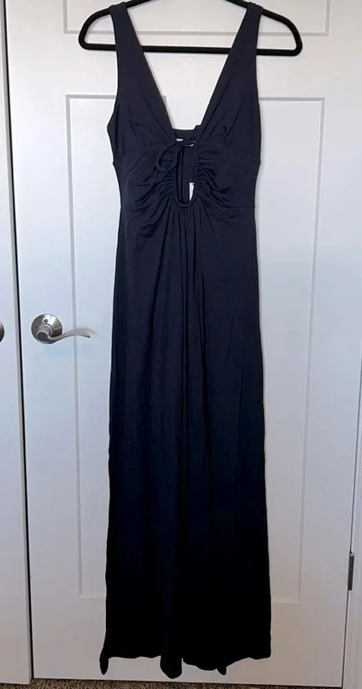 NWT Circle Front Maxi Dress - Midnight - Image 2