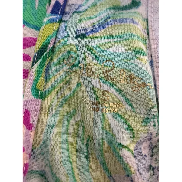 Lilly Pulitzer Dress Women S Billie Ruffle Mermaid in the Shade‎ Resort Vacation - Image 8