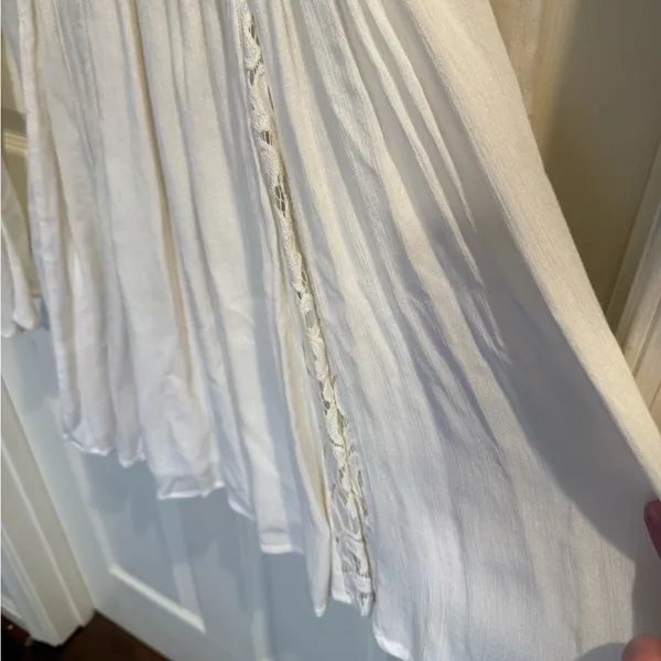 Abercrombie & Fitch Ivory Lace Babydoll Dress - Image 12