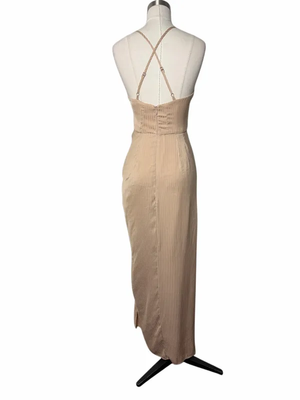 NBD Davis Champagne Gown - Image 6