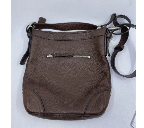 coach shoulder brown leather cross body bag - Image 2