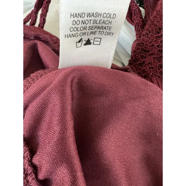 La Peche Lace Top Babydoll Fairy Romantic‎ Victorian Coquette Dainty Y2K Large - Image 11