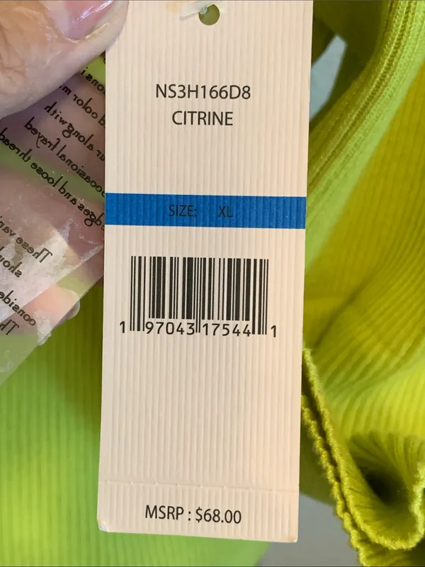 Nanette Lepore Kasper Neon Lime Chain-Trim Crewneck Sweater - Image 12