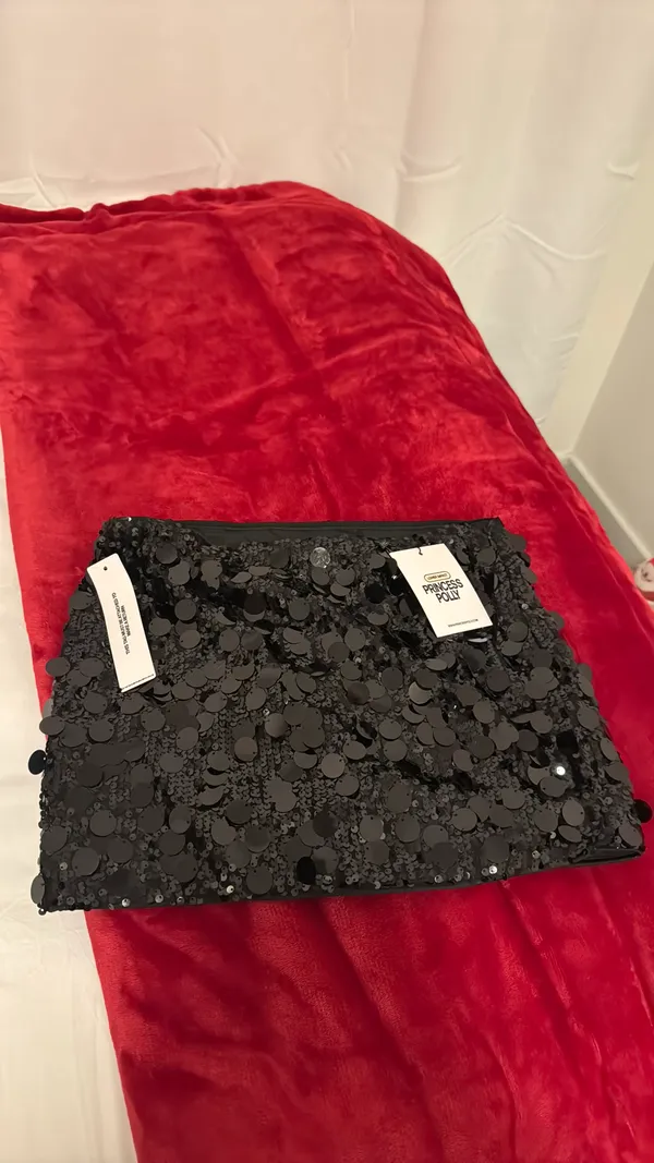 Princess Polly Riego Mini Skirt Black - Image 3