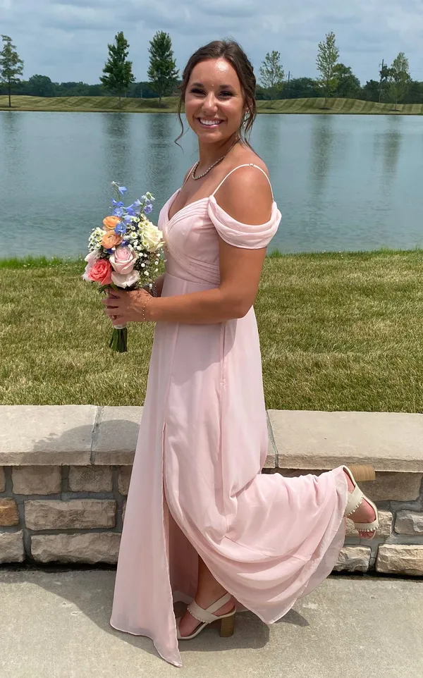 Bridesmaid Dress Worn ONCE - Image 3