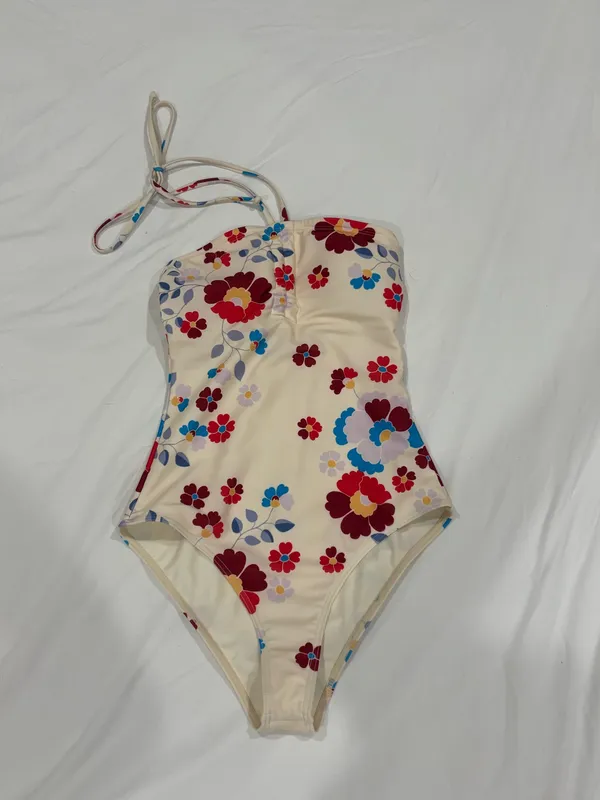 Halter Swim Suit One Piece Multiple Size XS - Image 3