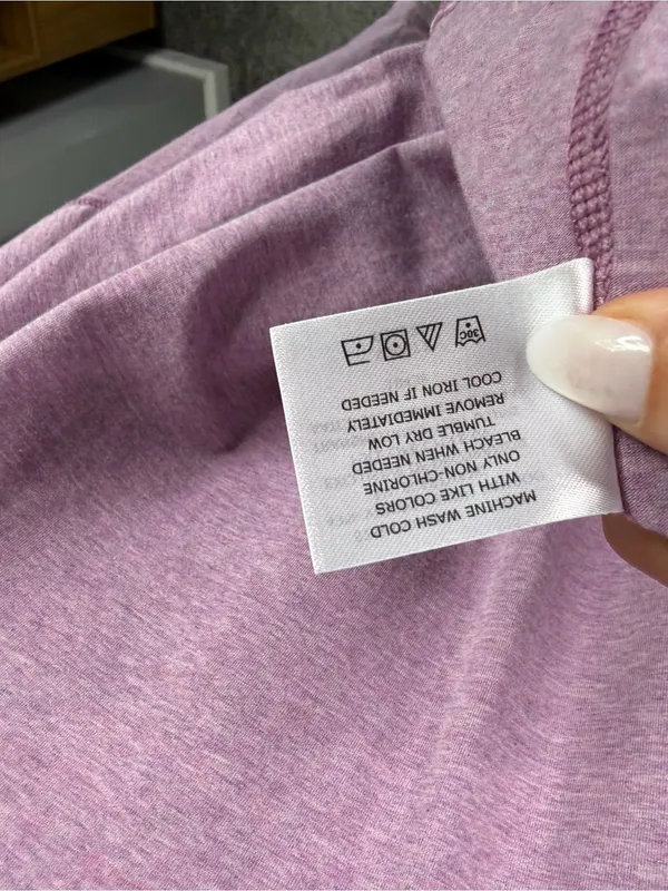 Coolibar UPF 50+ Purple Long Sleeve Sun Protection Top Size L - Image 10
