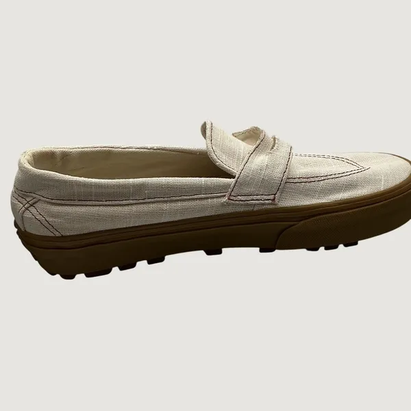 Vans Style 53 DX Anaheim Factory Loafers Off White Gum Lug Mens 8 Womens 9.5 - Image 7