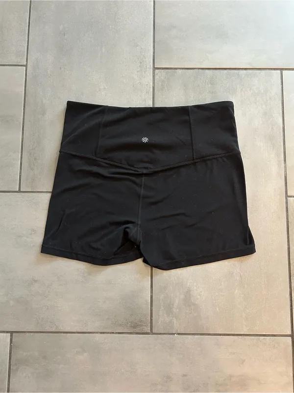 Athleta Elation Ultra High Rise Shortie - Black - Image 3