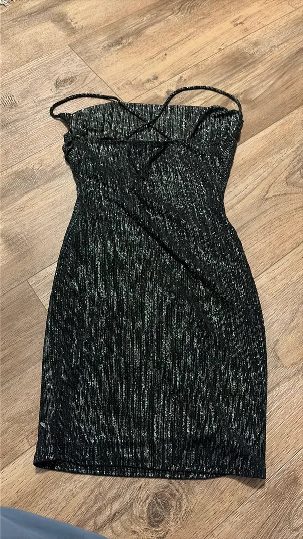 Black sparkly dress - Image 2