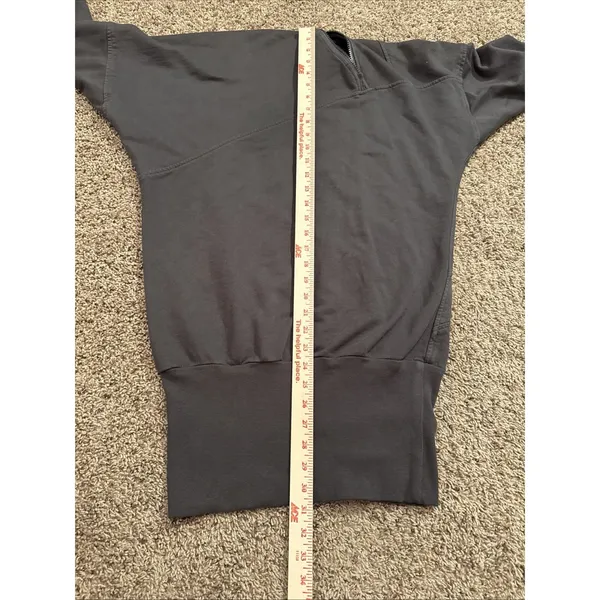 Prairie Underground Half Zip Asymmetrical Sweatshirt Mini Dress Size Medium - Image 7