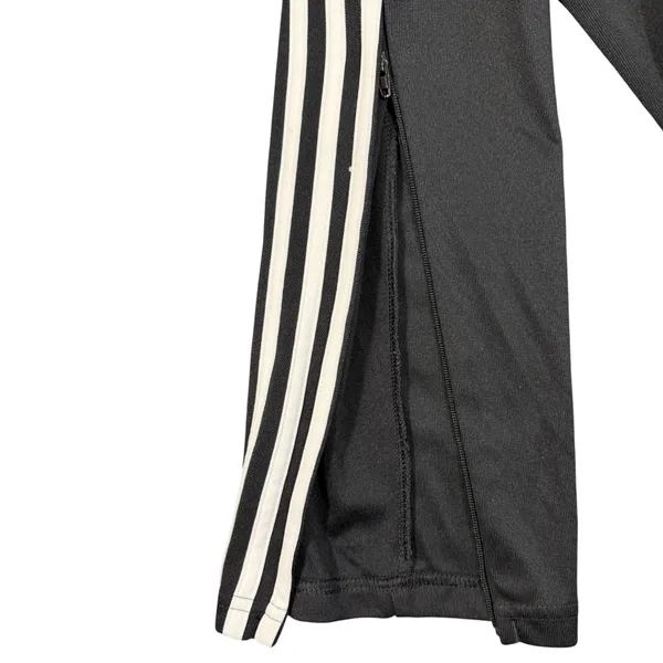 Adidas Climacool Track Pants Womens Medium Black 3 Stripe Zip Ankle Athletic - Image 8