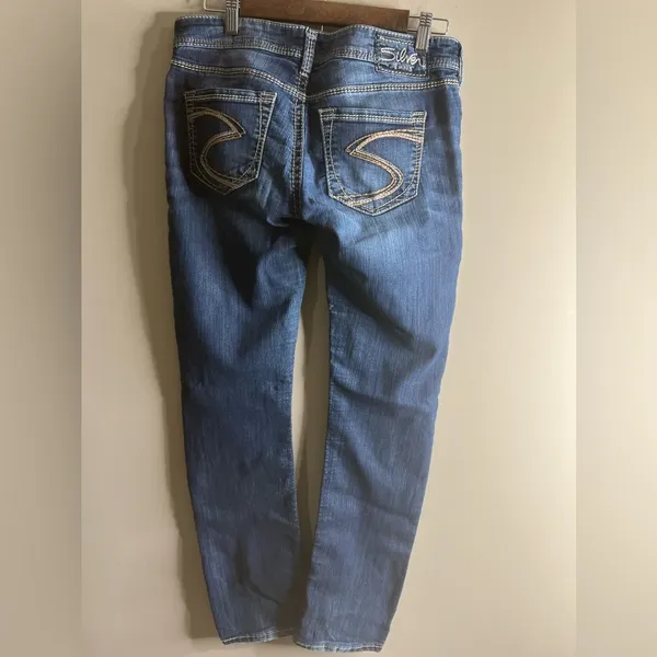 Silver jeans Berkley straight size 29 x 32 - Image 16
