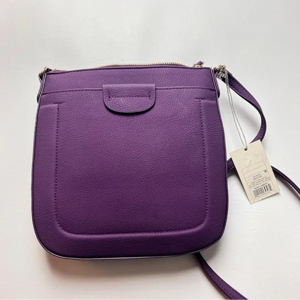 A New Day Women’s Purple Multi- part Sling Bag NWT - Image 7