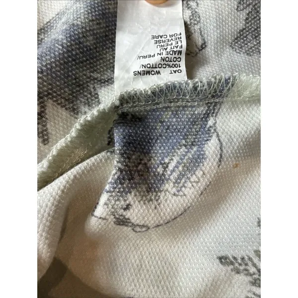Woolrich Women's Long Sleeve Button-Up Corduroy Shirt Snow Bear Print Size S - Image 7