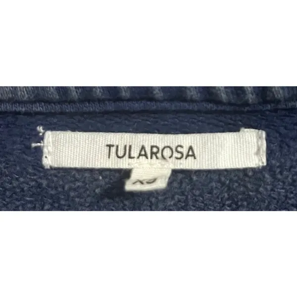 Tularosa REVOLVE‎ Cat Ruffle Navy Blue Pullover Sweatshirt Women's Size XS - Image 5