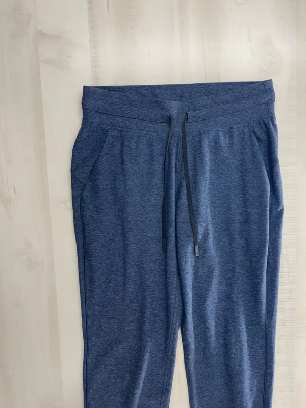 LULULEMON womens ready to rulu blue workout lounge yoga jogger sweatpants 8 - Image 3
