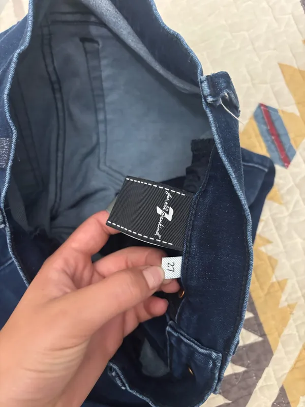7 For All Mankind Dojo Western Trouser Jeans - Image 3