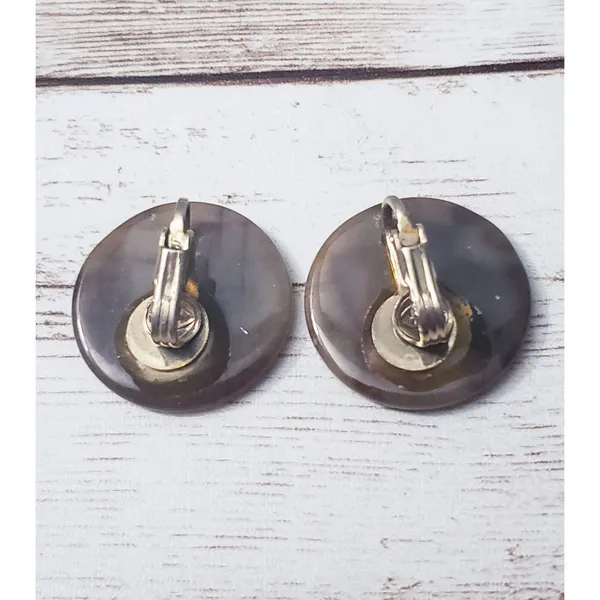Vintage Clip On Earrings - Image 3