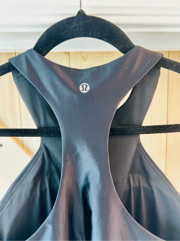 lululemon athletica Black High-Neck Sports Bra - Image 3