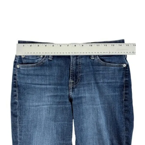 Lucky‎ Brand Sweet Crop Jeans Mid Rise Size 4 / 27 - Image 4