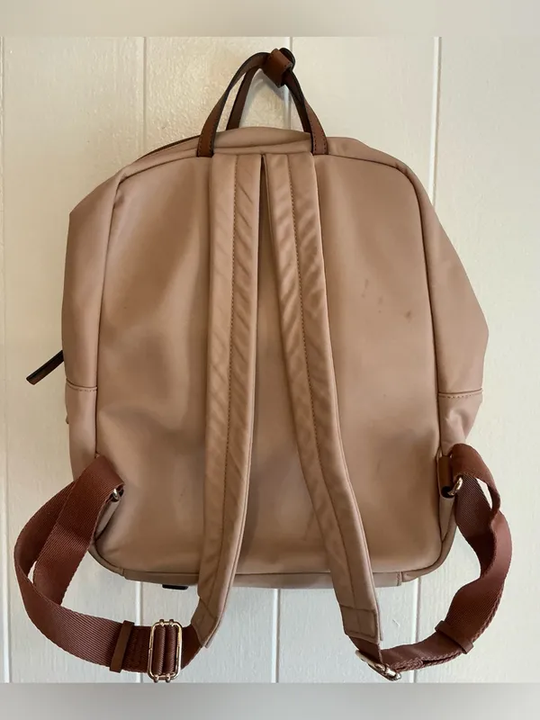 a Rare HTF Radley London Brown Nylon/leather Trim Backpack Bag - Image 5