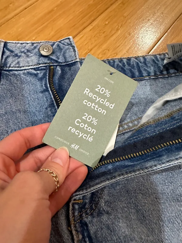 H&M Mom Shorts High-Waisted - Image 5