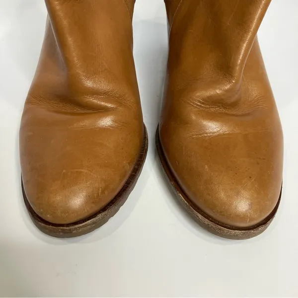 Cole Haan caramel leather pull on boots‎ size 6.5 - Image 3