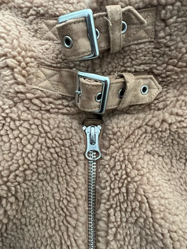H&M Heavy Duty Teddy Jacket - Image 3