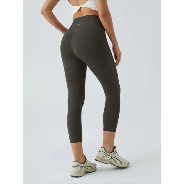 Halara UltraSculpt™ High Waisted Tummy Control Leggings charcoal grey 7/8 - Image 2