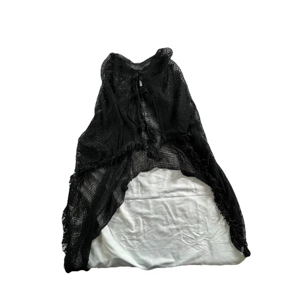Lulus Clothing Co Crochet Fairy Goth Witchy Shawl Wrap - Image 4