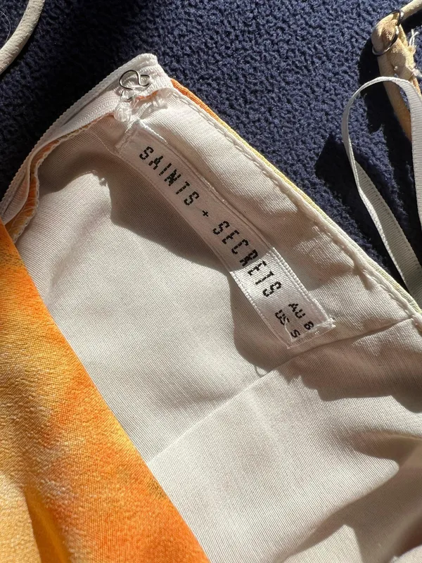 Saints + Secrets Tie Dye Dress - Image 6