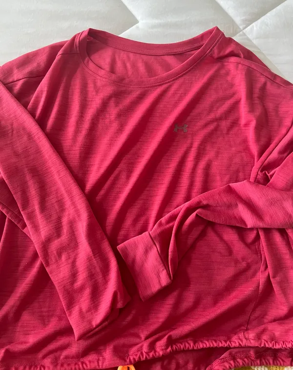 Under Armour Pink Longsleeve With Drawstring Bottom - Image 4