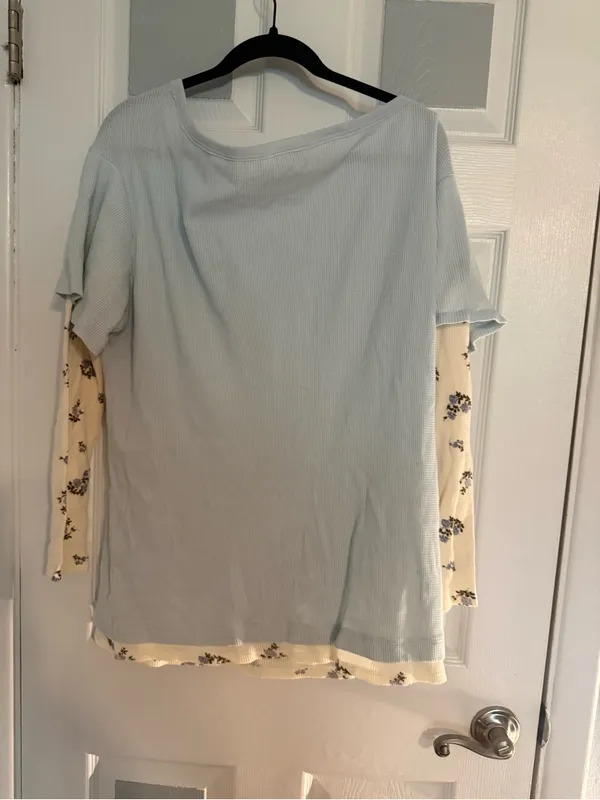Urban Outfitters Twofer Waffle Knit Thermal - Image 4