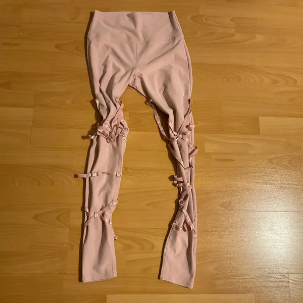 Alo Yoga Alosoft High-Waist Spotlight Legging Ballet Pink S - Image 2