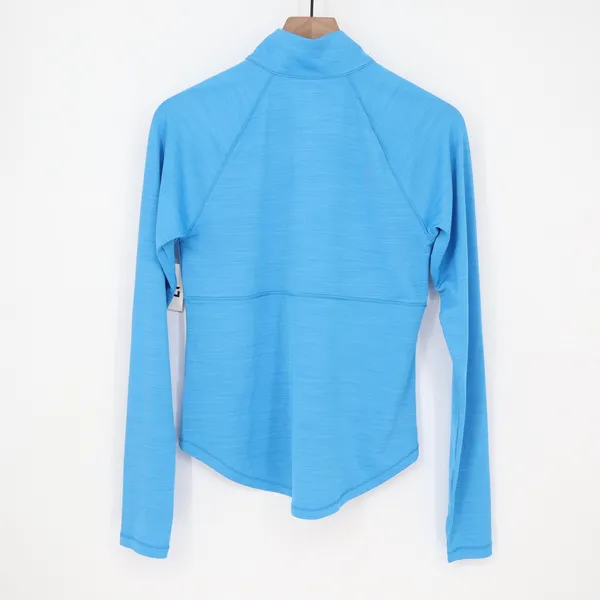 DSG Womens Movement 1/4 Zip Pullover Aqua Blue Heather Small NWT - Image 7