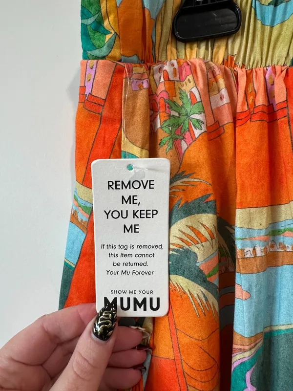 Show Me Your Mumu Pisa Maxi Skirt Postcards From Italia XL NWT - Image 3