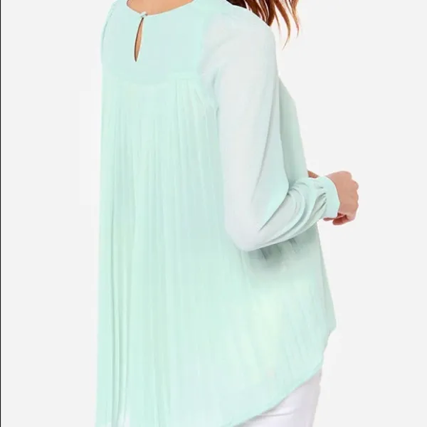 ✨Lulu’s Exclusive Trade Secrets Mint Green T… - Image 2
