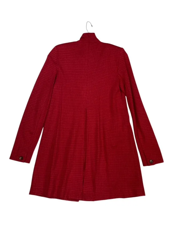 -Cabi Celebration Jacket Women’s Size XS Red Houndstooth Print Academia #3546 - Image 6