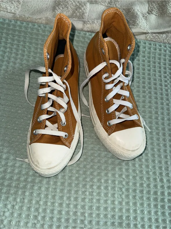 Converse High Top‎ Sneakers in Rust 5M/7W - Image 5