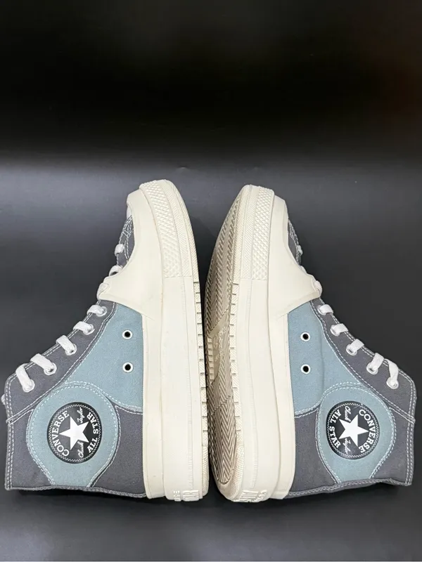 CONVERSE Chuck Taylor All Star Construct Color-block High Top Sneakers M8 W9 - Image 7