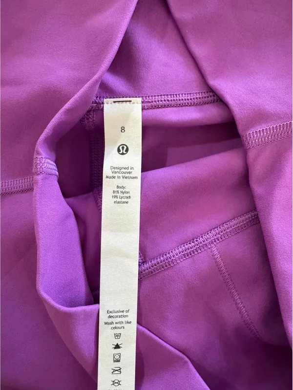 Lululemon Align High Rise 28” Moonlit Magenta Size 8 NWT - Image 6