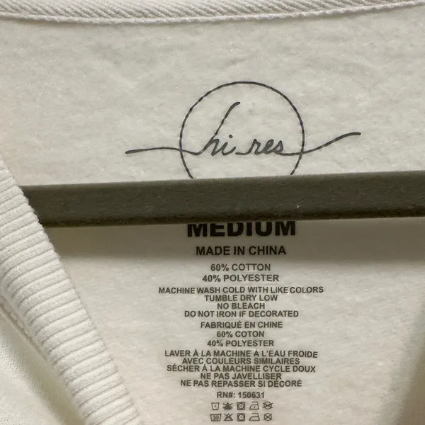 Urban outfitters white sweatshirt w‎ butterfly graphic - Image 3